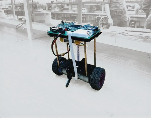 Self-balancing dancing segway robot